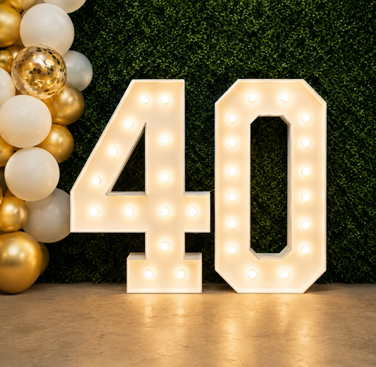 4FT Marquee Number Bundle - 40