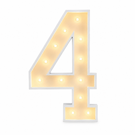 4FT Marquee Number 4