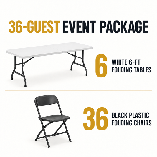 36 Guest Event Package