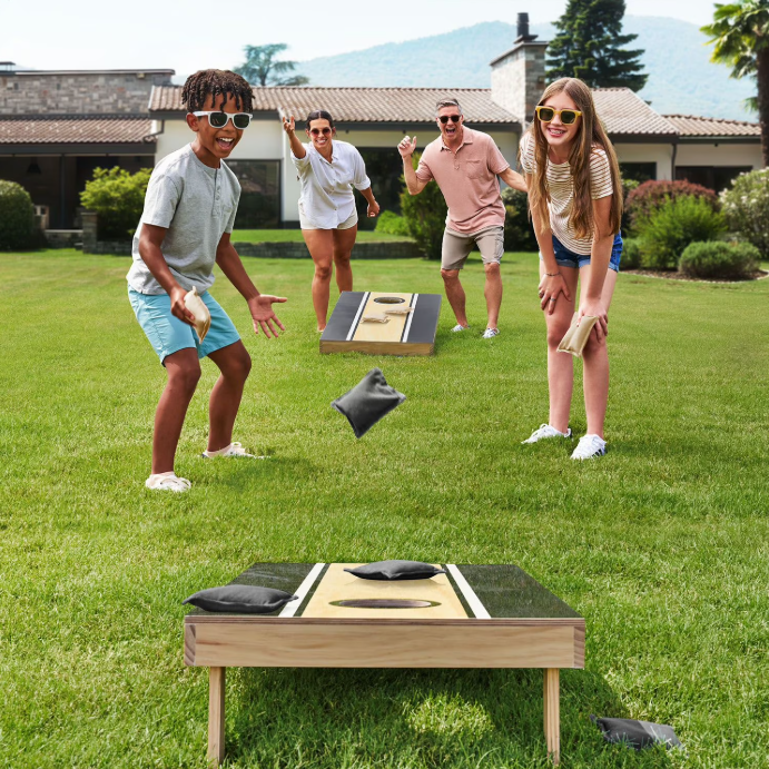 LED Cornhole Board Set