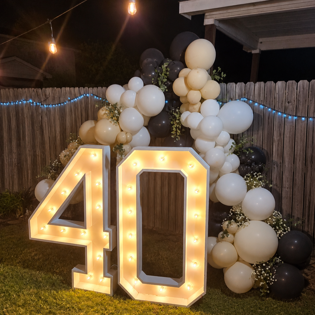 4FT Marquee Number Bundle - 40