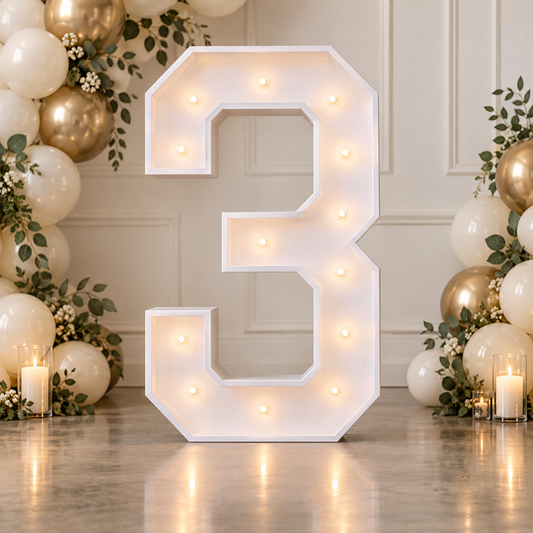 4FT Marquee Number 3