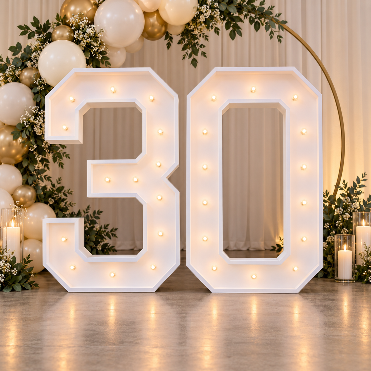 4FT Marquee Number Bundle - 30
